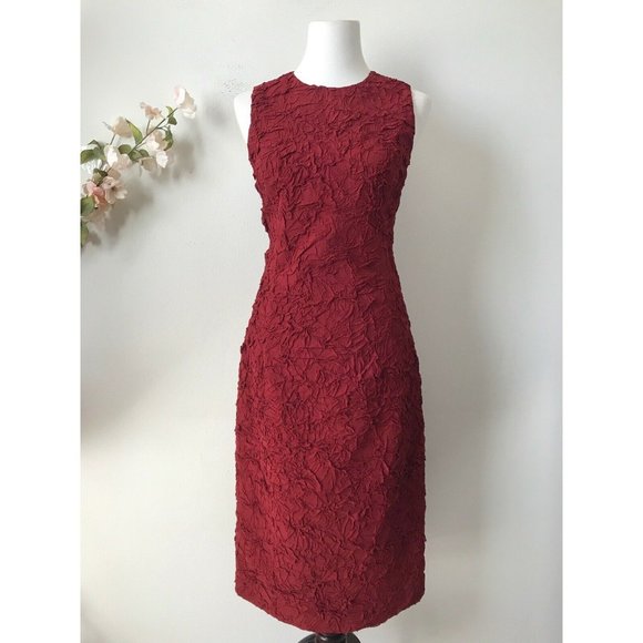 Michael Kors Collection Dresses & Skirts - Michael Kors Collection Red Sheath Dress